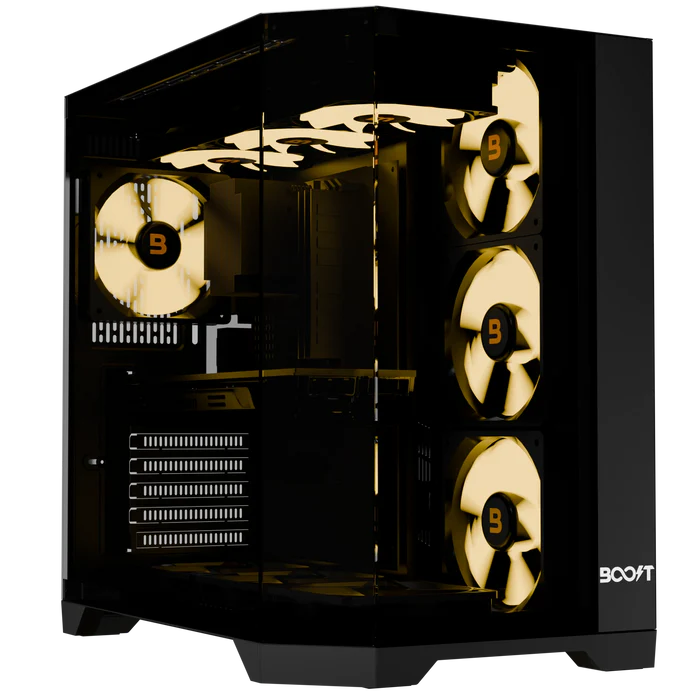 Boost Casing Enclosure Elite Series X100 with 7 ARGB Fans Boost Casing Enclosure Elite Series X100 with 7 ARGB Fans